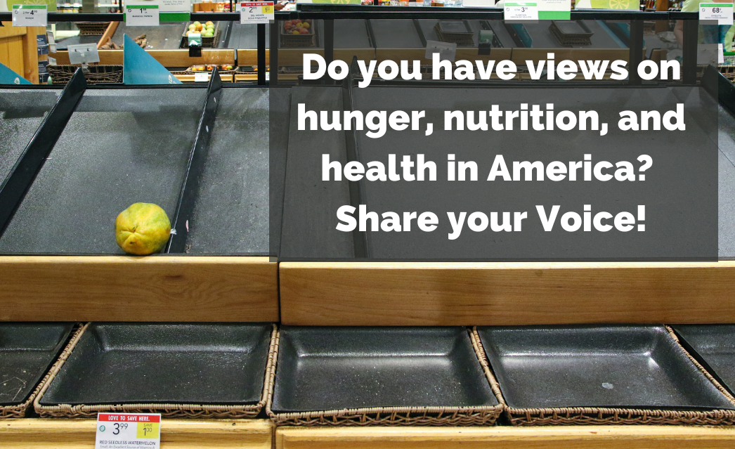 hunger nutrition and health